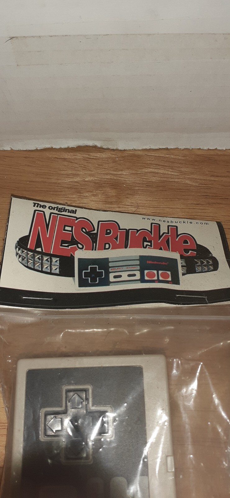 Nintendo Nes Buckle Vintage, Rare New