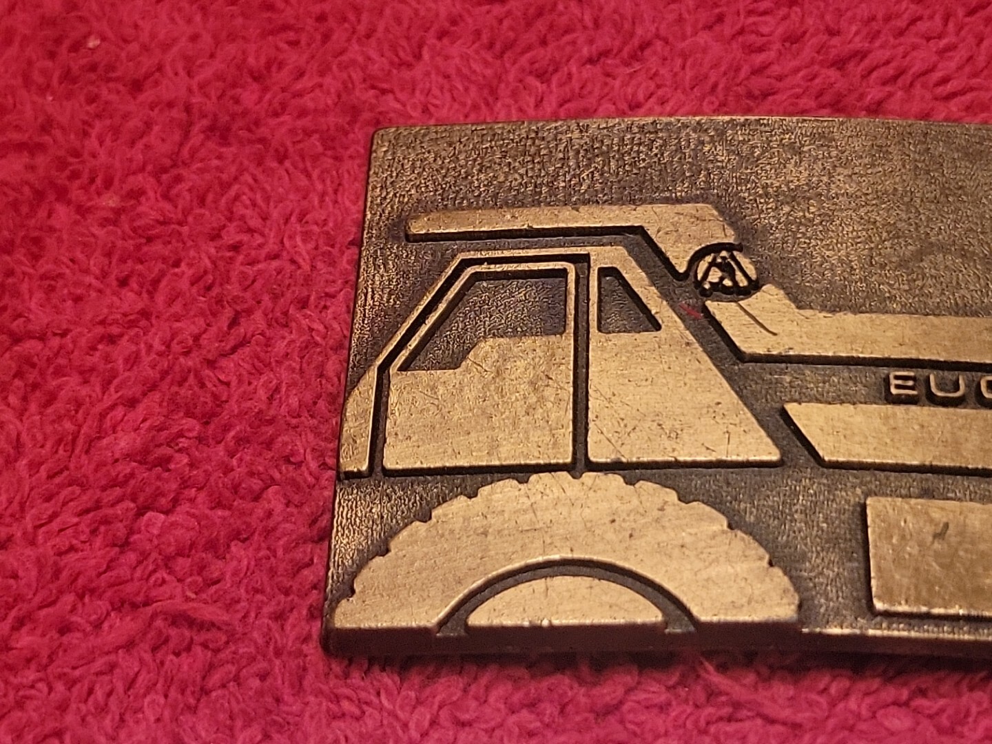 EUC BELT BUCKLE