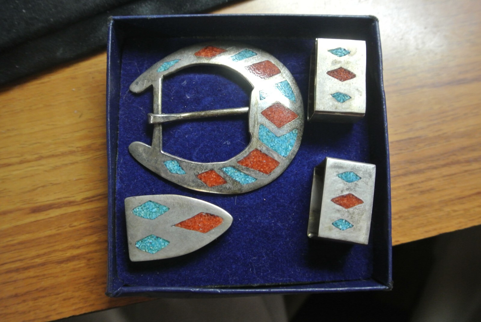 Sterling silver 925 TIPS, BUCKLE, AND SLIDES, made in U.S.A.