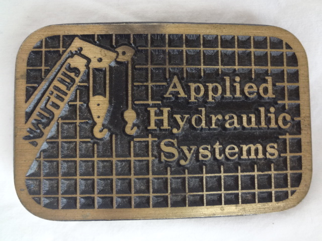 SOLID BRASS Nautilus Applied Hydraulic Systems DYNA BUCKLE PROVO UTAH