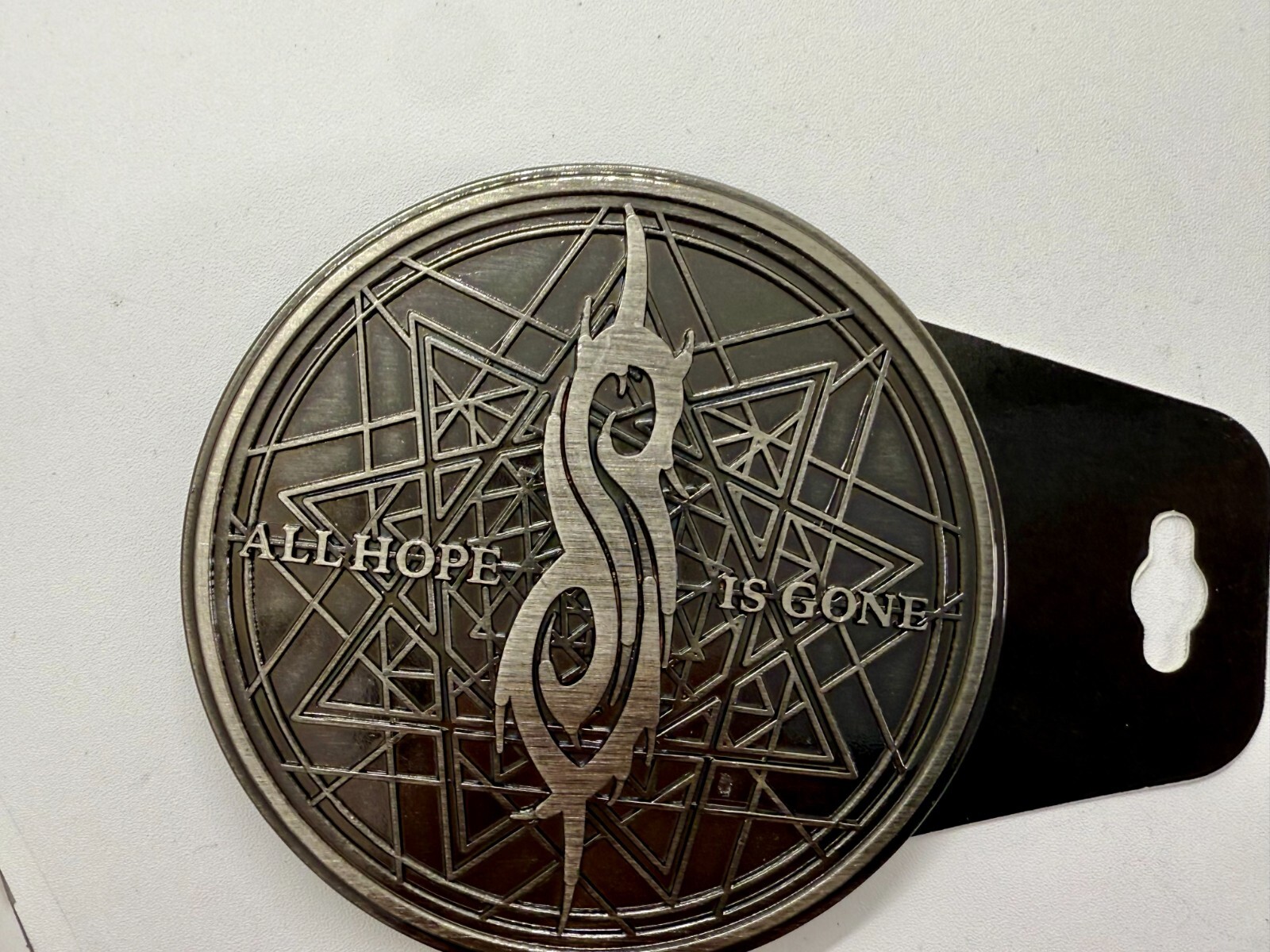 Slipknot Band All Hope is Gone Disturbed NOS 2009 Bravado Licensed Belt Buckle