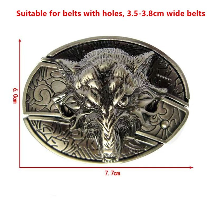 Fashionable smooth buckle men&rsquo;s belt buckle head with needle buckle trend