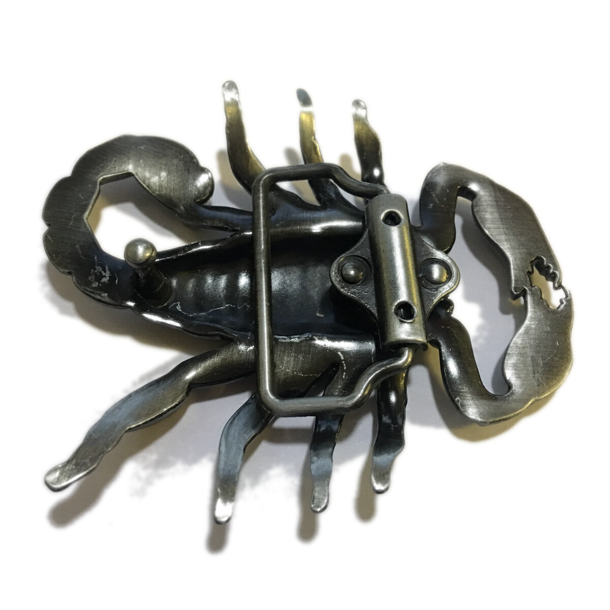 Scorpion Belt Buckle Western Cowboy Corgirl Motorcyclist (SCP-04-S)