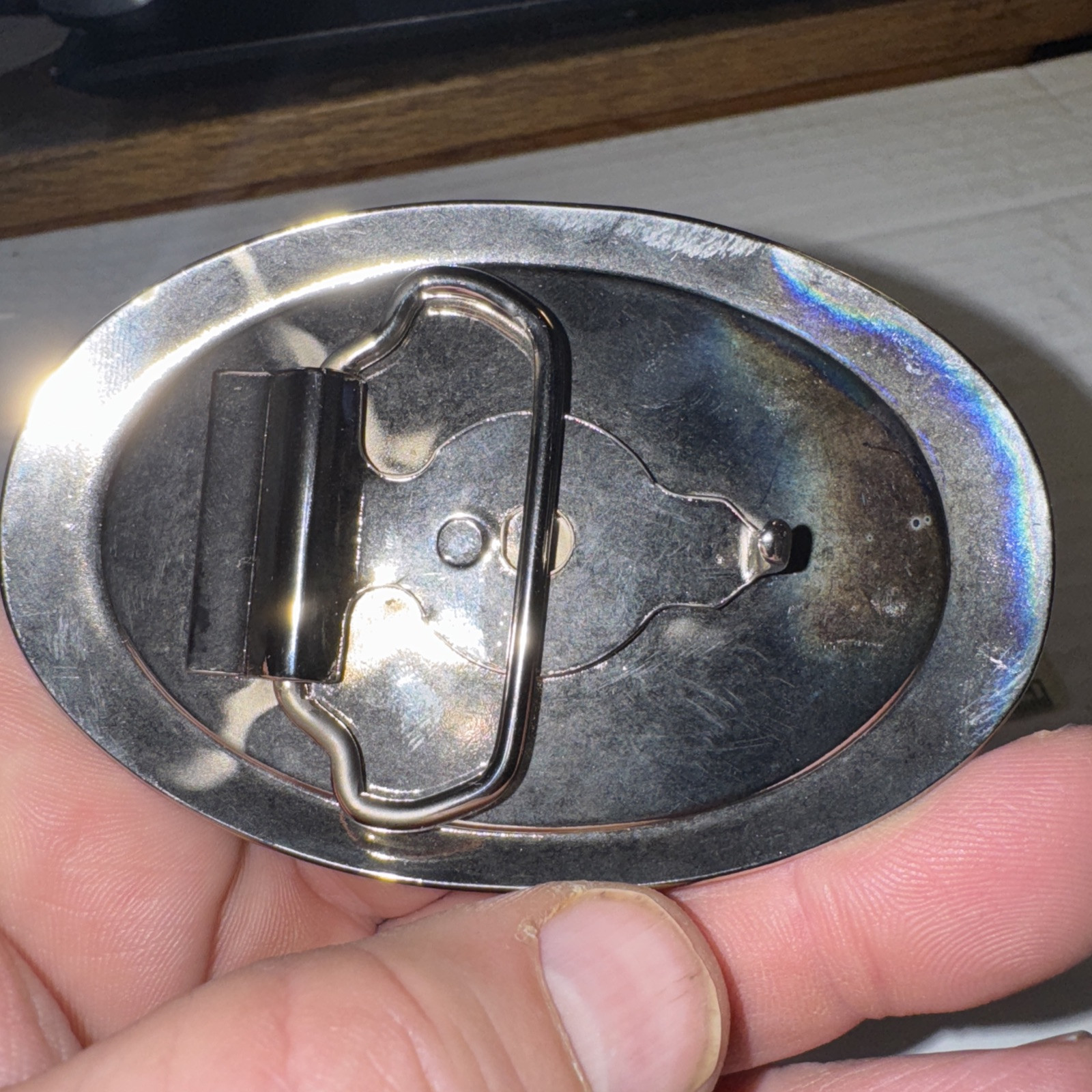 B&O Locomotive Engine RAILROAD BELT BUCKLE Rare Free Shipping
