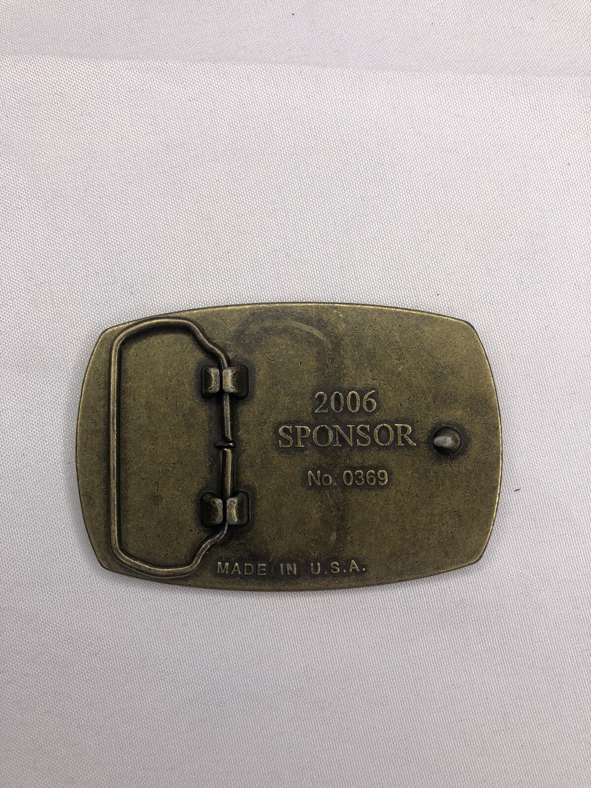 The American Veterans Disabled For Life Memorial 2006 Belt Buckle – No. 0369