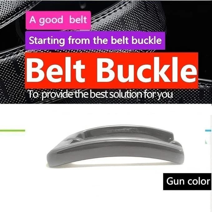 1.5 Inches (38-40 Mm) Belt Buckle Single Prong Square Replacement Buckle for Men
