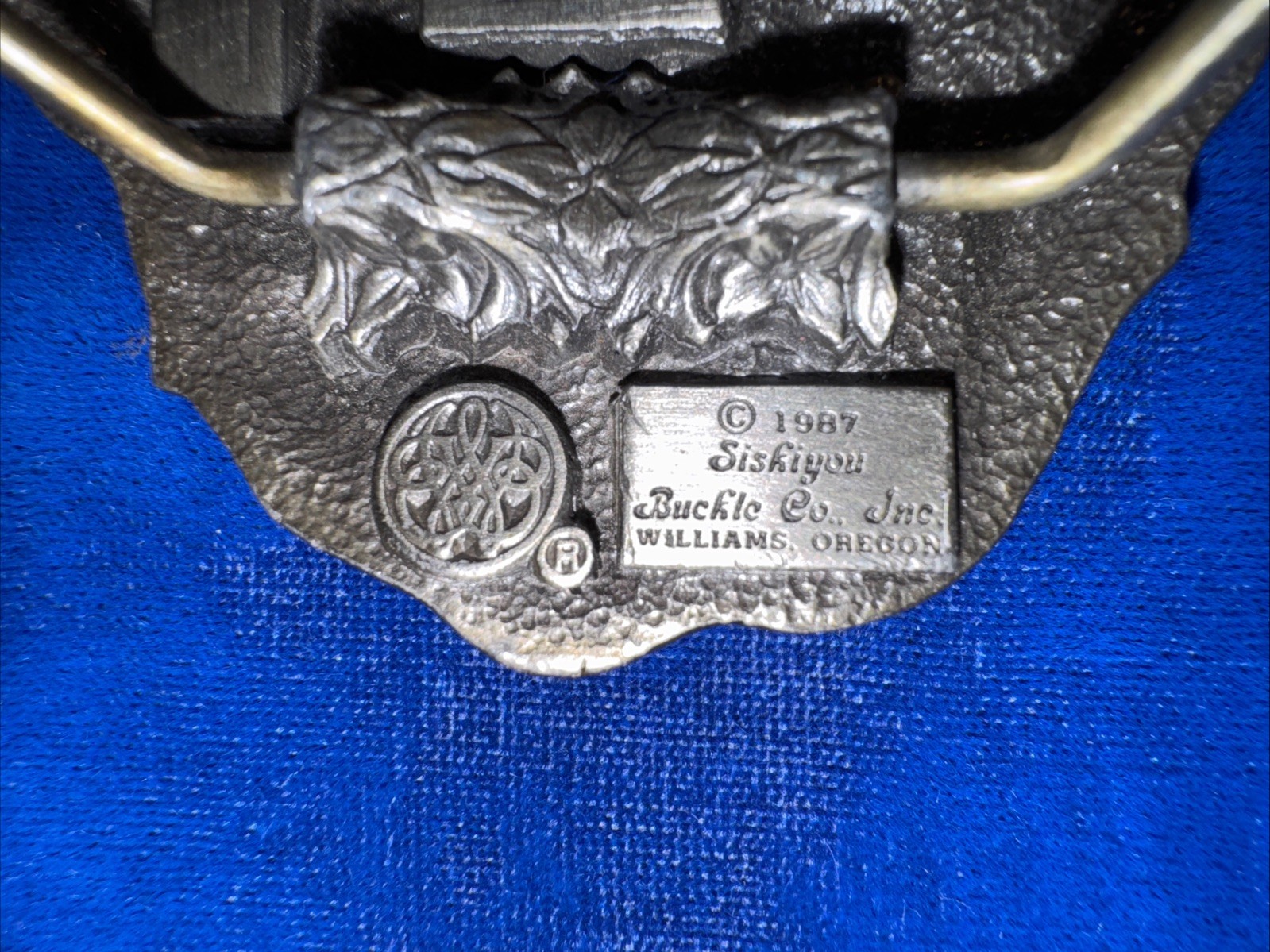 SISKIYOU THE AMERICAN VETERAN COMMEMORATIVE BELT BUCKLE 1987 LIMITED ED.186/2500