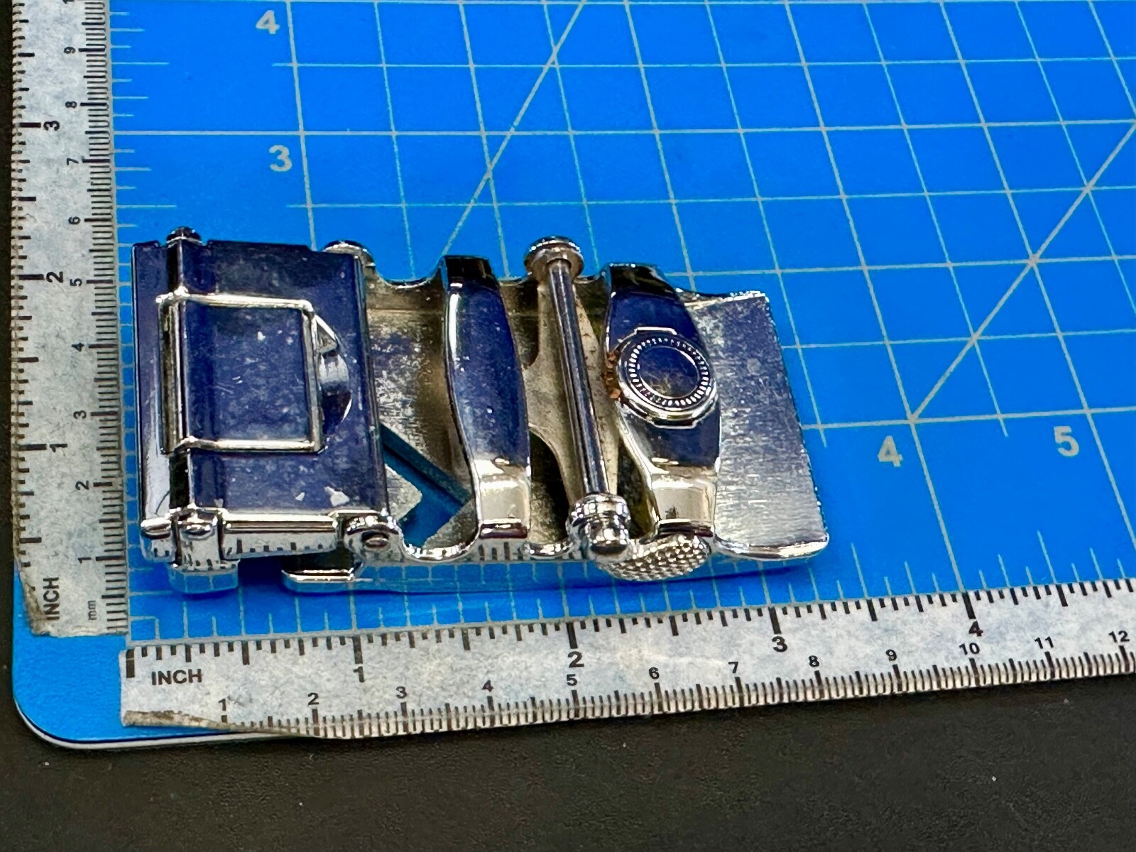 Retro Black Slide Ratchet Belt Replacement Belt Buckle