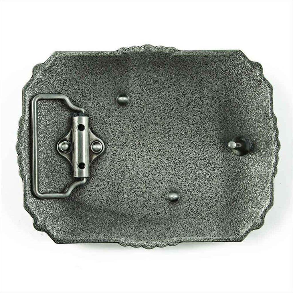 ✖ WESTERN STEER Cross Cowboy Horse Faith Rodeo Style Large Belt Buckle Buck ✖USA