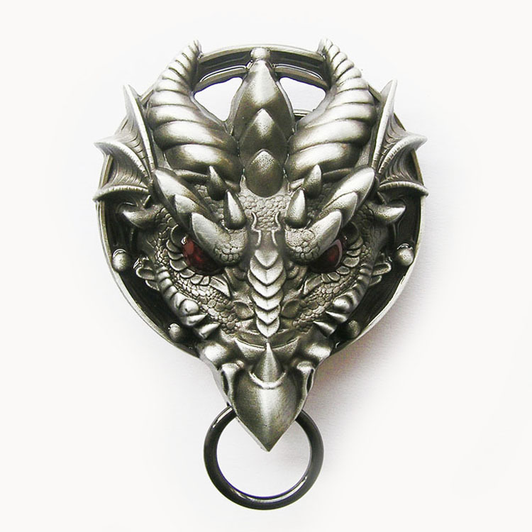 Vintage Style Western Dragon Belt Buckle Boucle de Ceinture