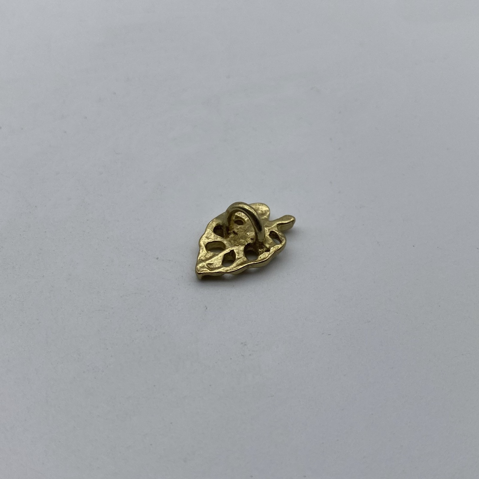 Leaf Design Sewing Button,Clothing Shank Button,Brass Sewing Button lot