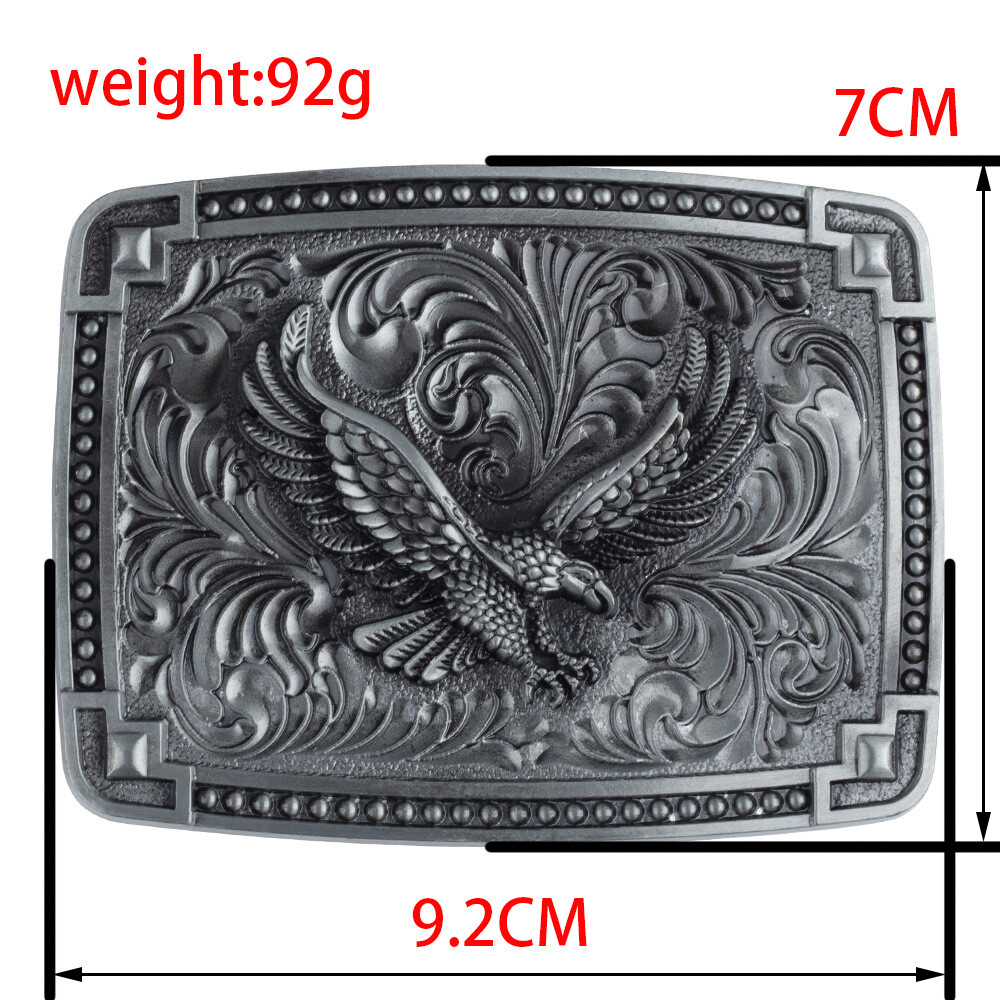 Eagle belt buckle Western cowboy motorcycle riding belt buckle