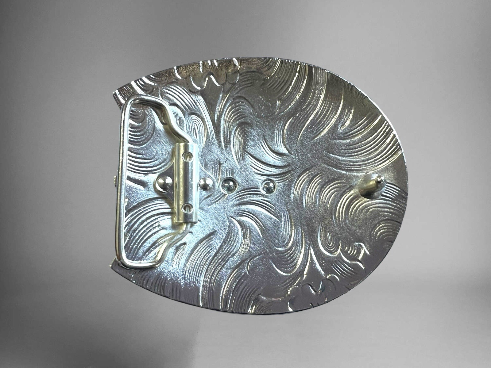 Horse Shoe Western Cowboy Belt Buckle Hebilla Fina Rodeo Herradura Con Caballo