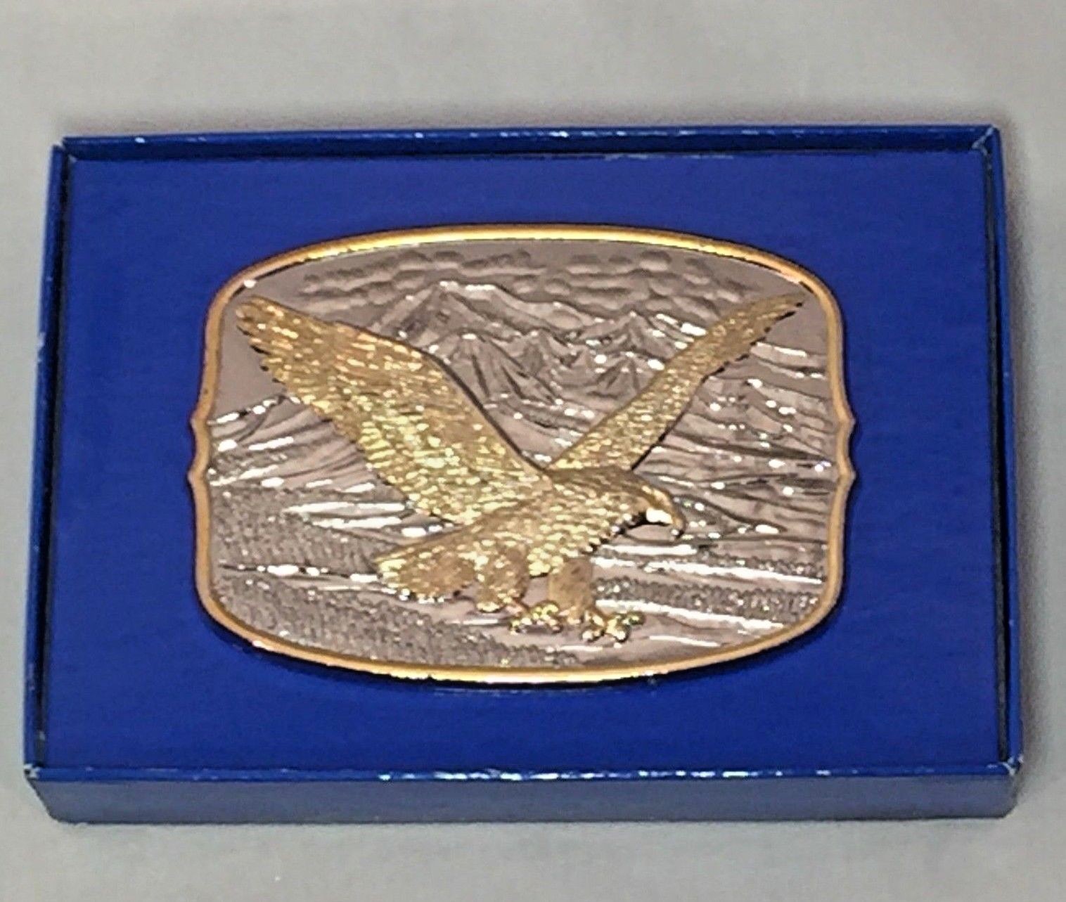 American Eagle 200th Anniversary Silver Plated / 24-Karat Gold IMM New Boxed B1