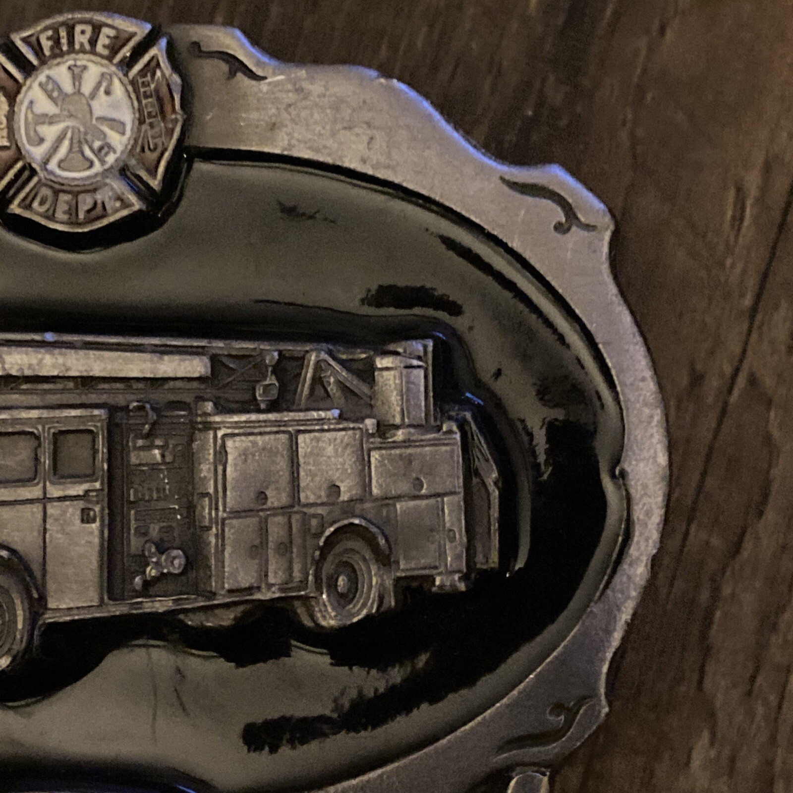 Belt Buckle- Brew City Collectibles Aerial Ladder #4505 Precision Incentives