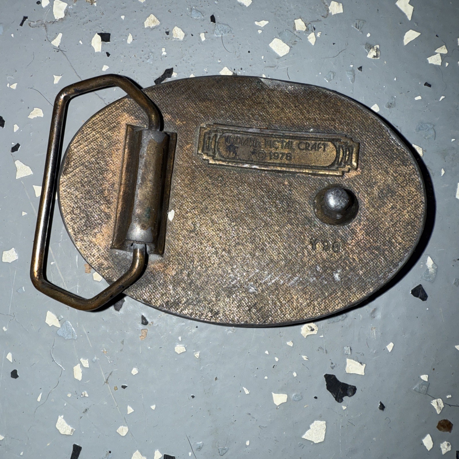 Baseball Belt Buckle 1978