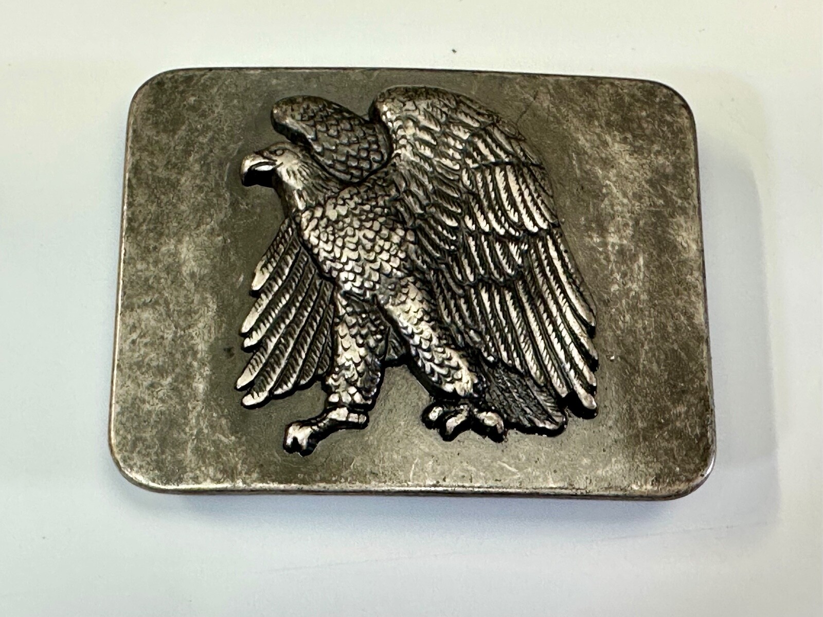 American Eagle Ready To Fight! Patriotic Usa Pride Belt Buckle