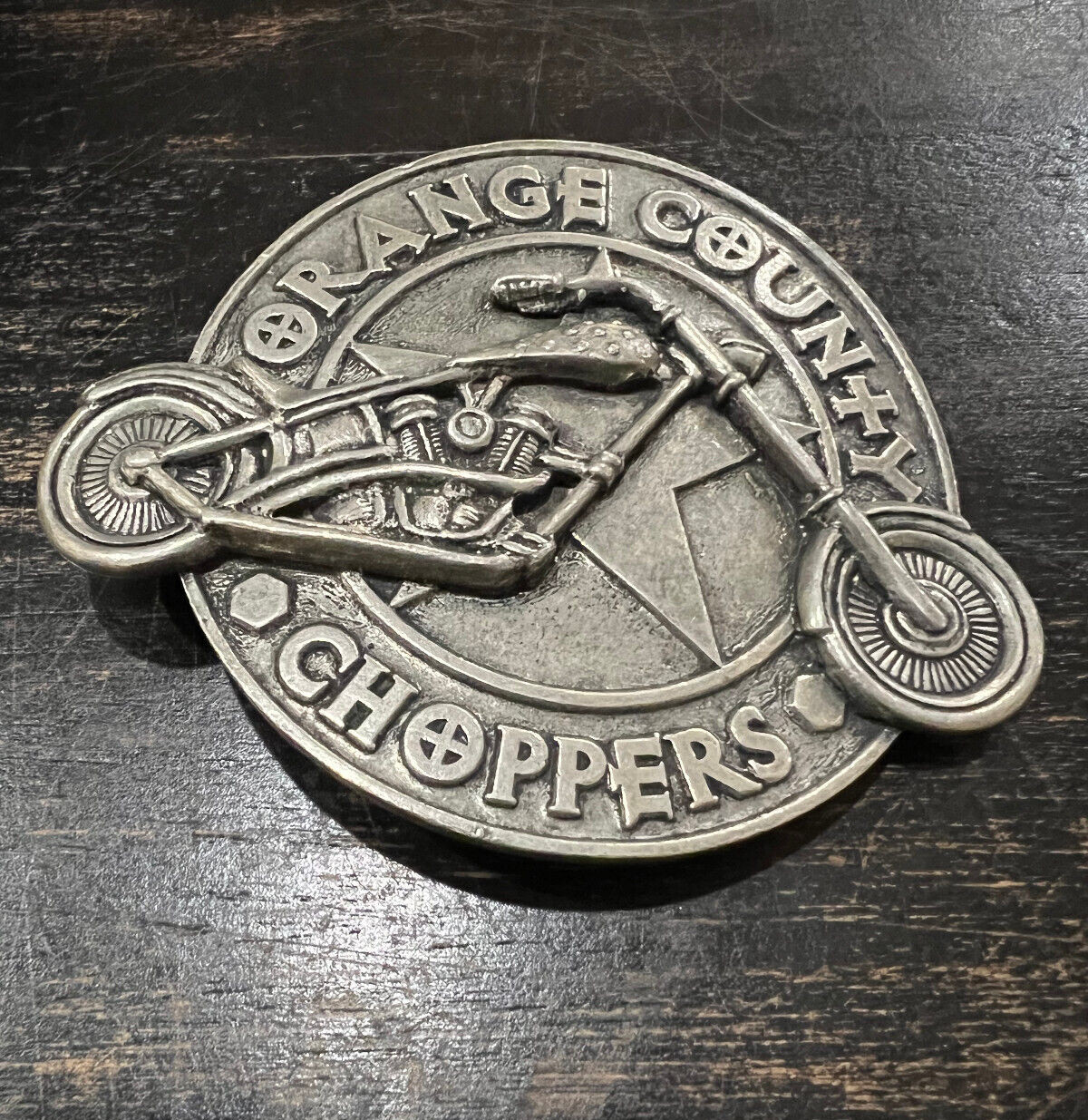 Orange County Choppers Belt Buckle – Vintage looking- Officially Lic- New