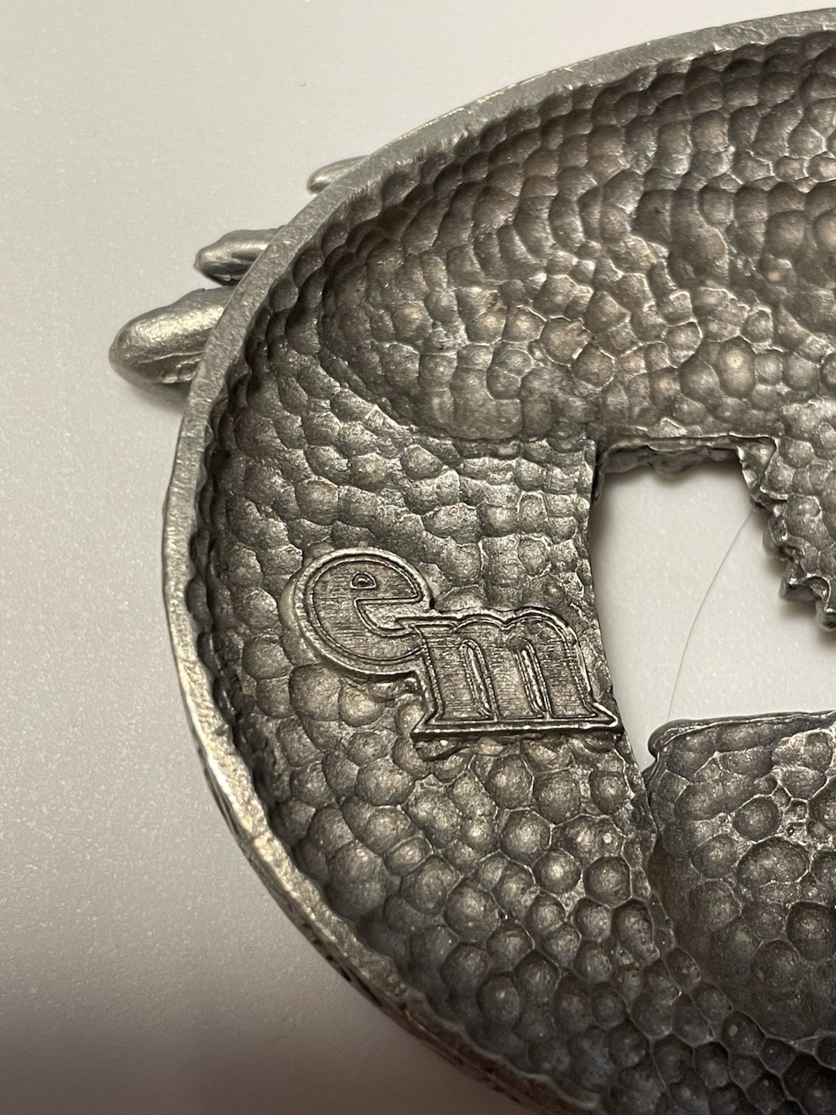 Enchantment 2002 Eagle Belt Buckle Silver Tone.