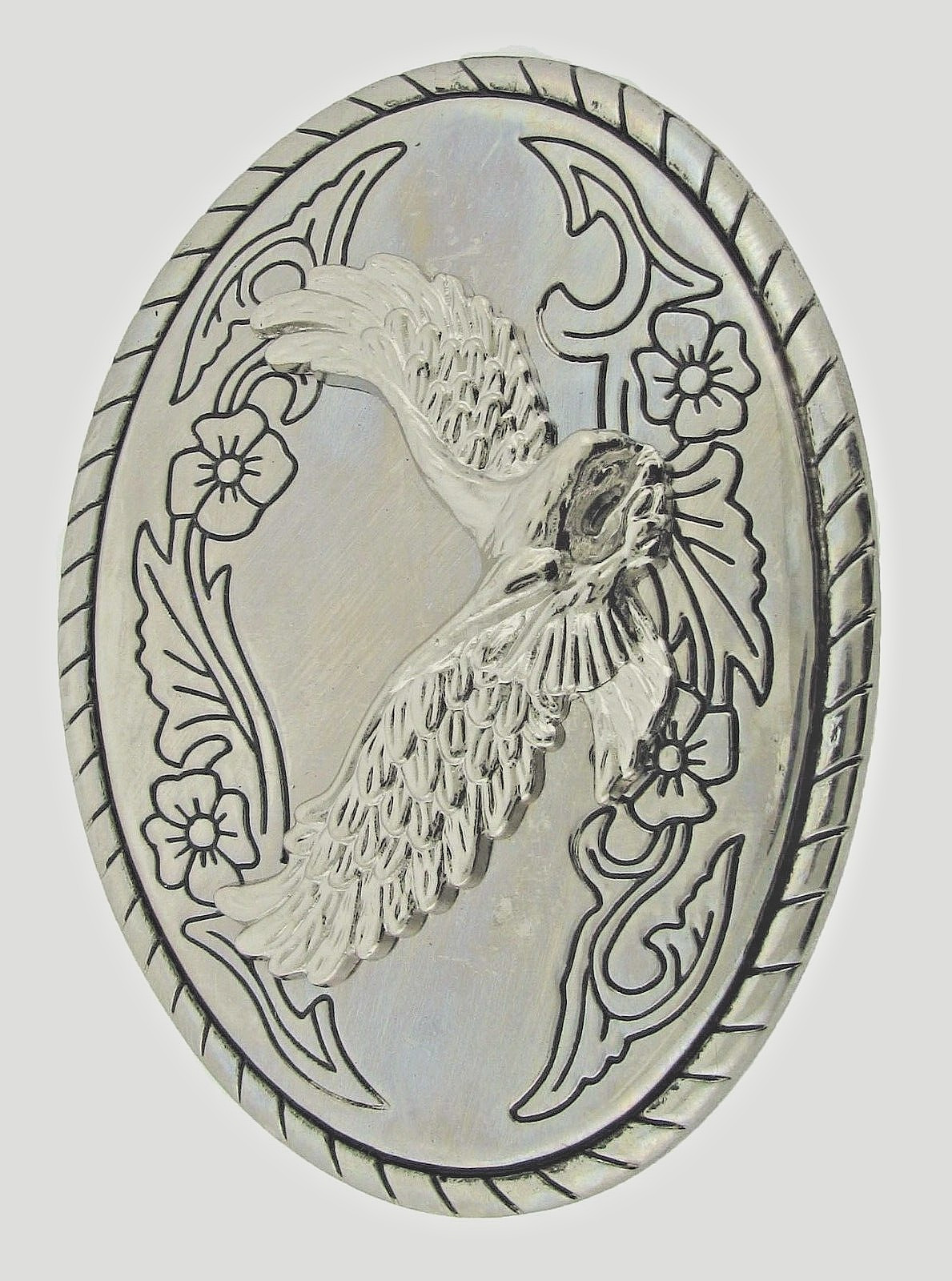 Eagle Belt Buckle New Men Women Western Style Cowgirl Cowboy Rodeo Silver Metal