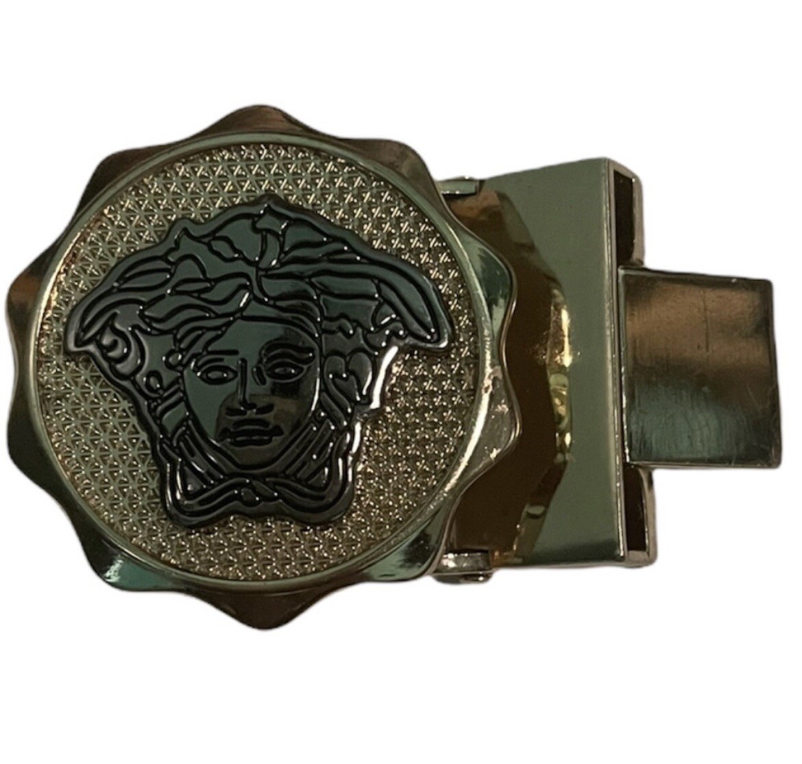 Versace belt buckle medusa