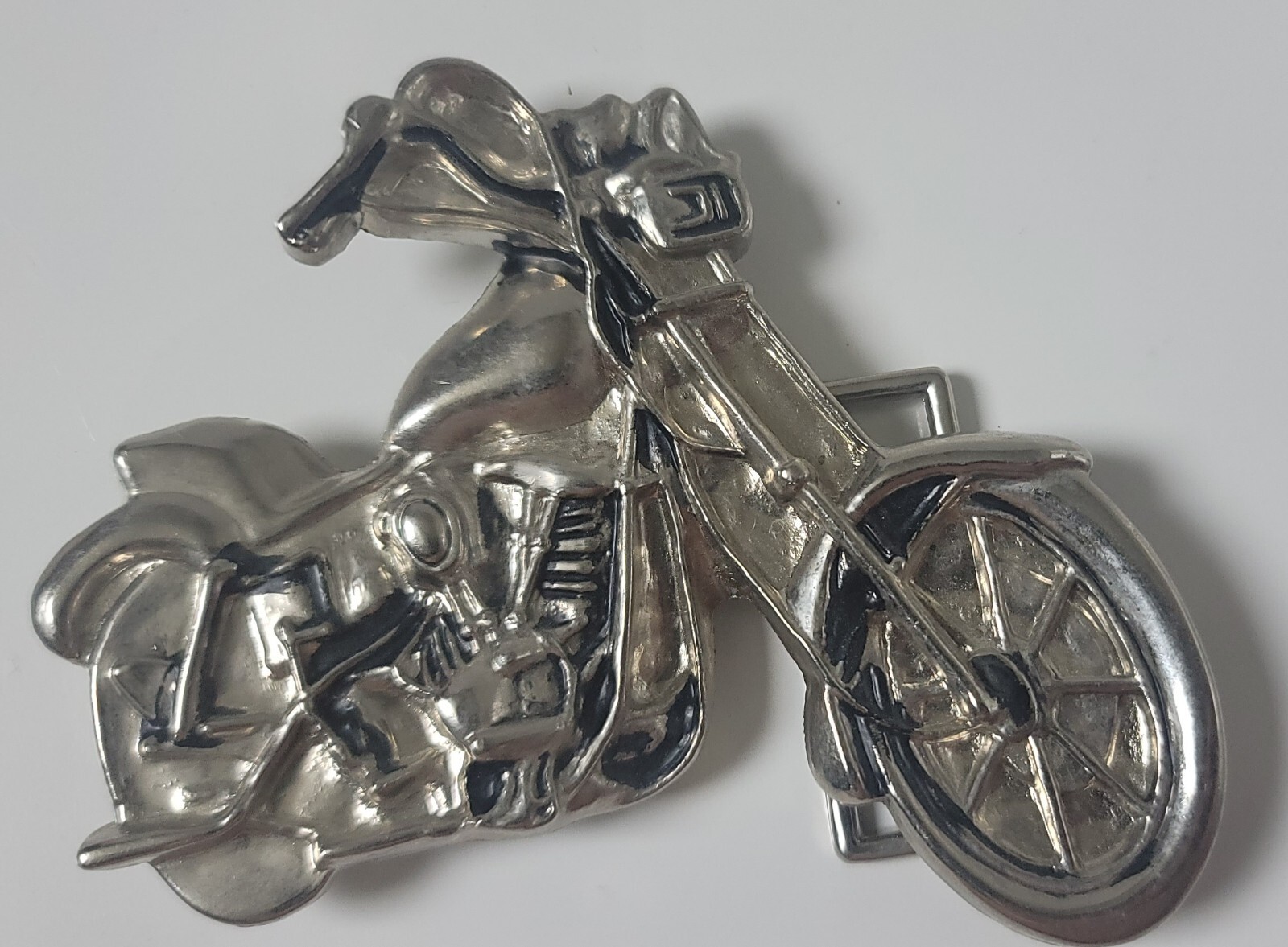 Motorcycle Metal Belt Buckle – fits 1.5&Prime; belt