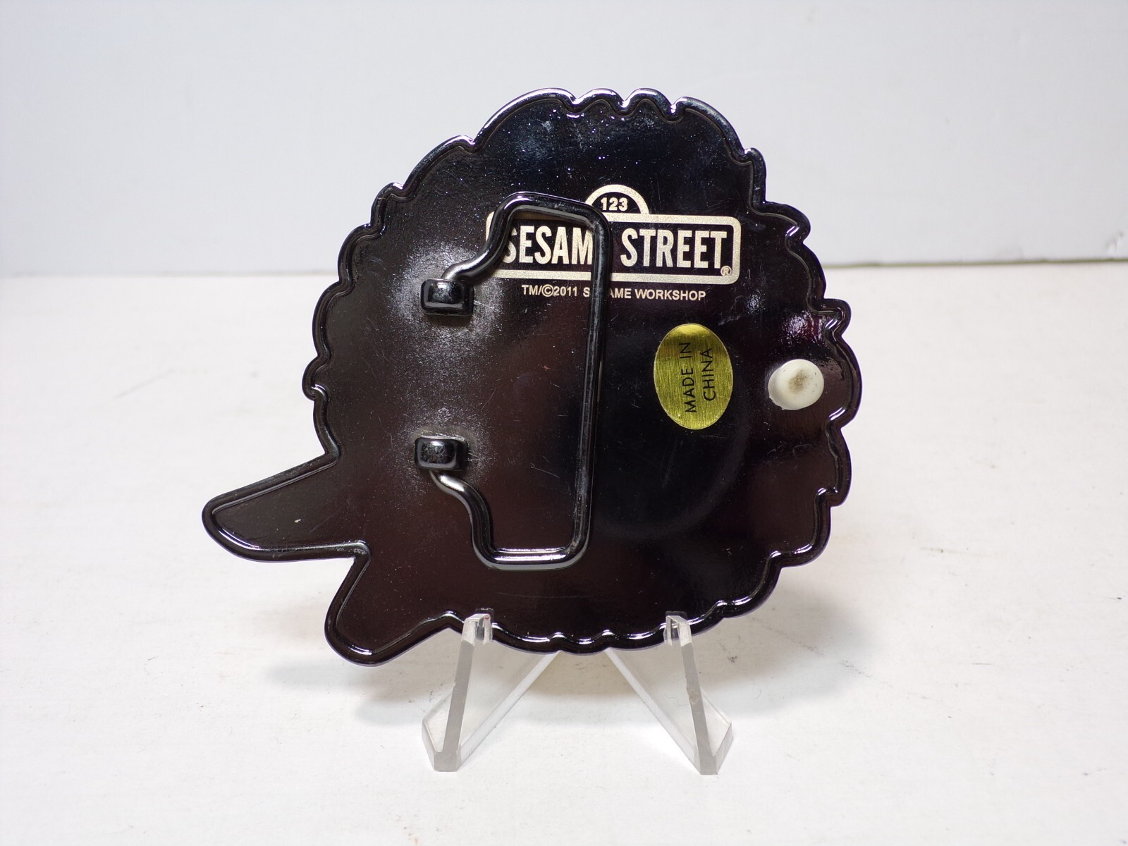 Big Bird Sesame Street 2011 Metal Enamel Belt Buckle 101124WT2-Z3