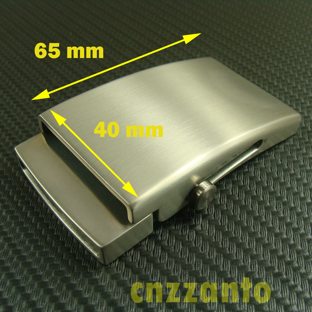Titanium Classical anti allergy Plate Belt buckles for 35mm width belt Z372A