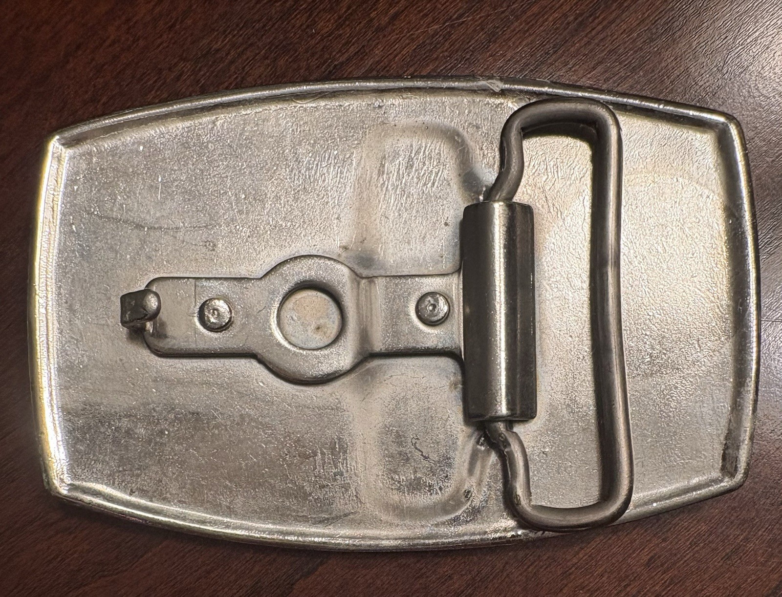 Vintage America&rsquo;s Heroes Fire Department Brass Belt Buckle 2.75&Prime; x 3.75&Prime;