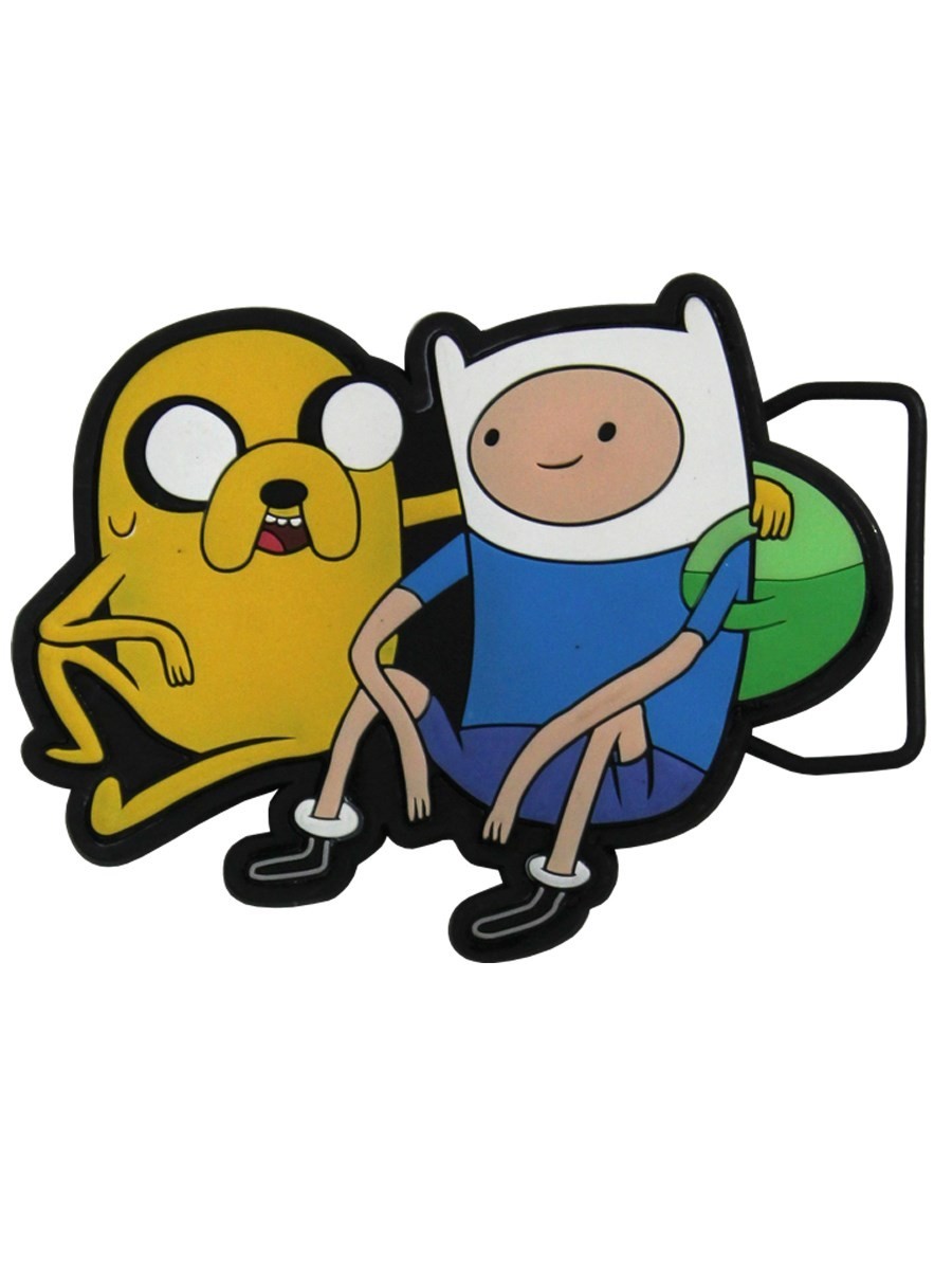 Adventure Time Finn & Jack Cartoon Network Official Legendary Belt Buckle. RARE!