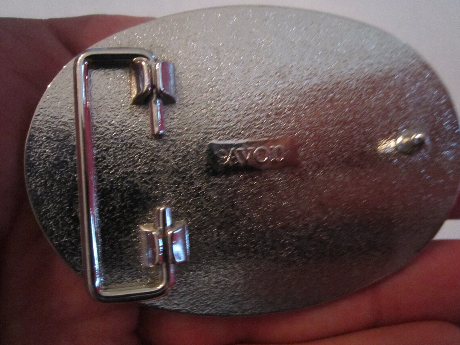 VINTAGE AVON SADDLE THEME BELT BUCKLE – WESTERN – GW-14