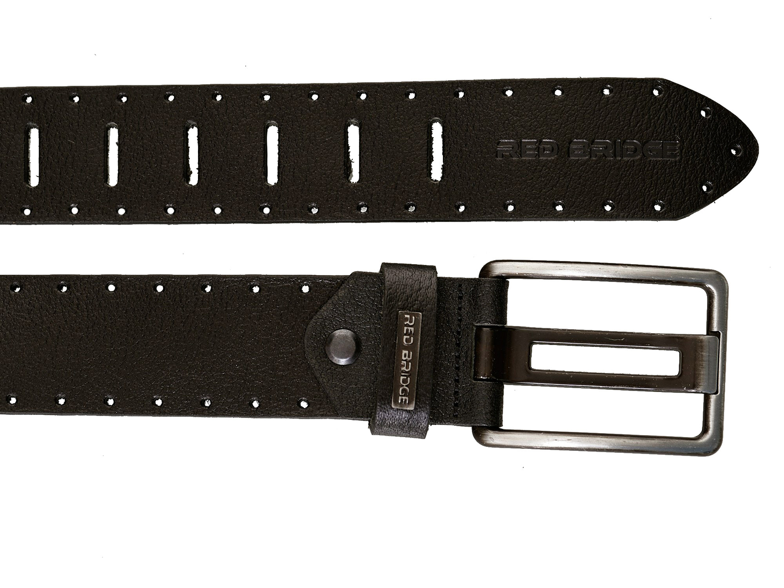 Redbridge Herren Leder Gürtel Echtleder Ledergürtel Belt Premium Breit R-3028