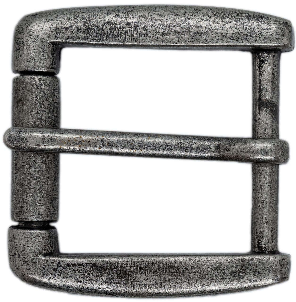 Heavy Duty Antique Silver Roller Belt Buckle for 1 1/2&Prime; or 38mm Belts