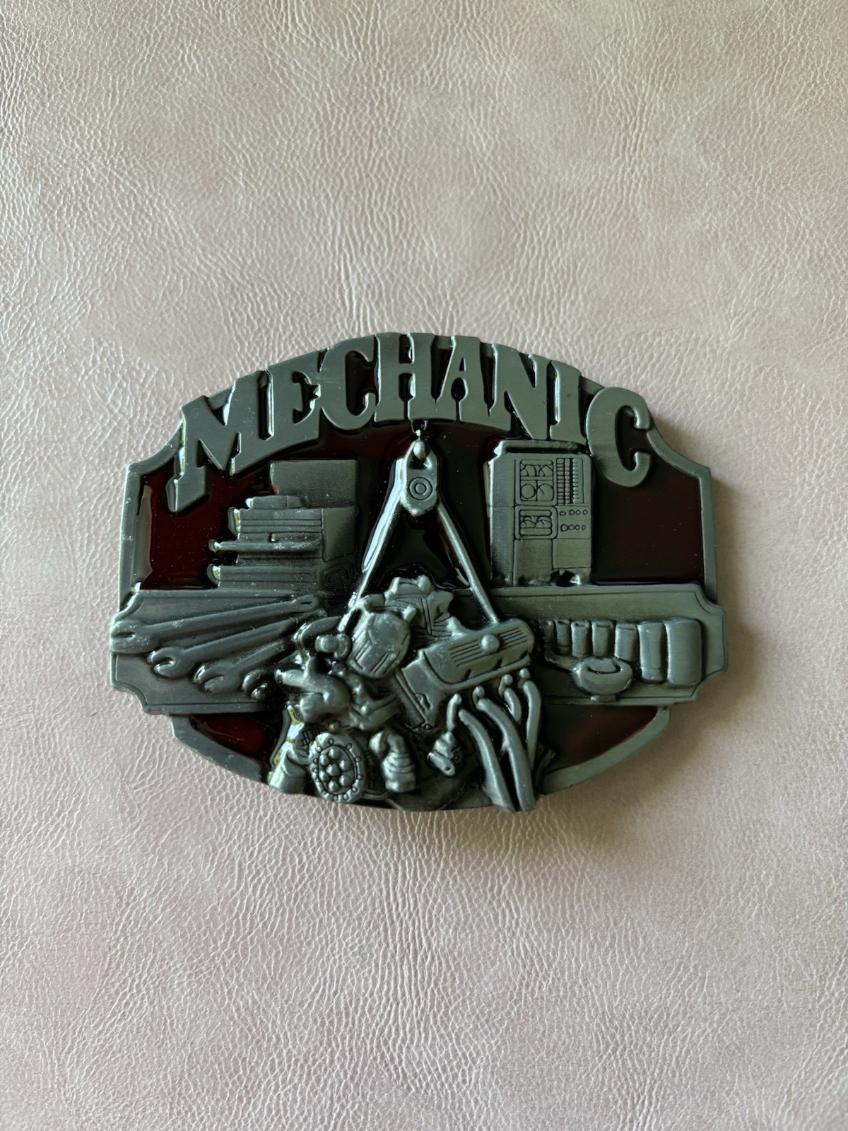Mechanic Profession Belt Buckle Perfect Gift for Him and Her