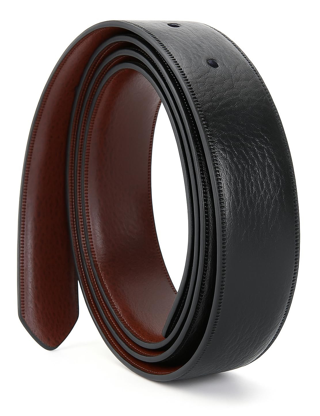 Nelbons Men&rsquo;s Width3.5CM, Black02length 130cm Suitable for 28&Prime;-46&Prime; Waist