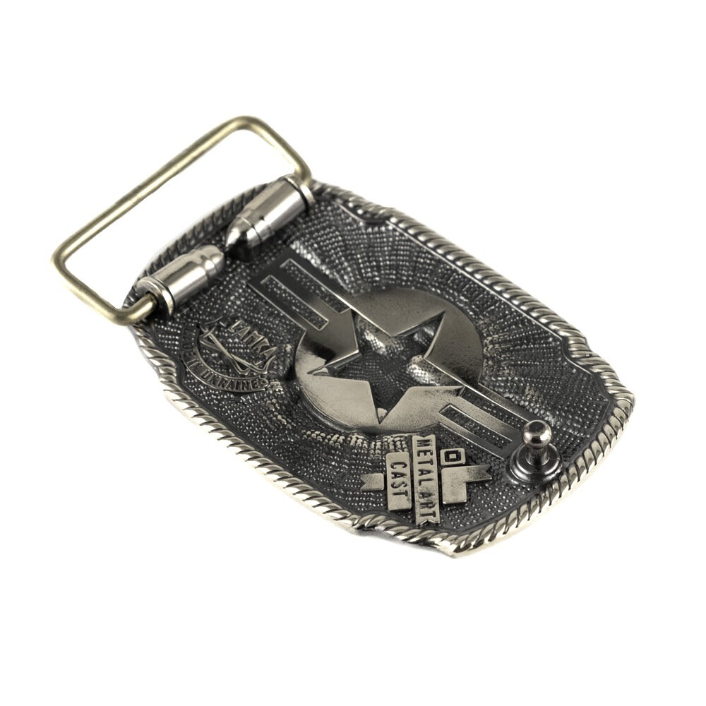 The United States Naval Aviation german silver belt buckle, Marines Navy, USA