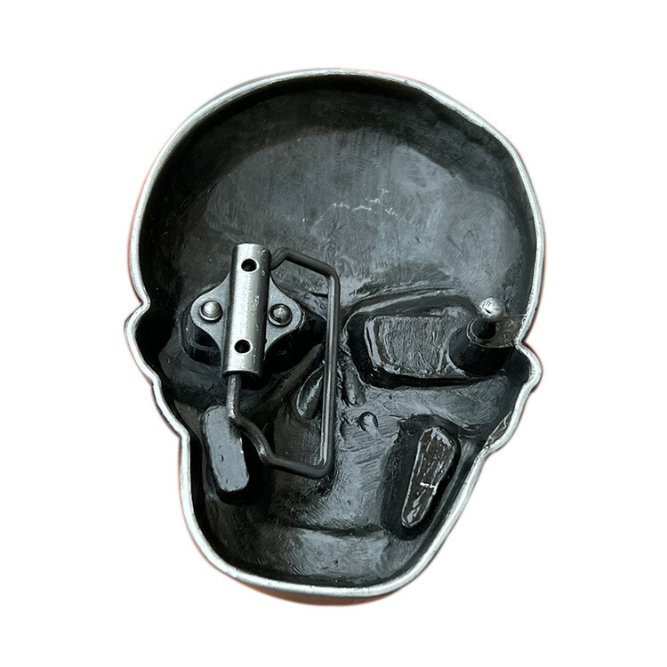Skull belt buckle for men&rsquo;s Western cowboy motorcycle riding