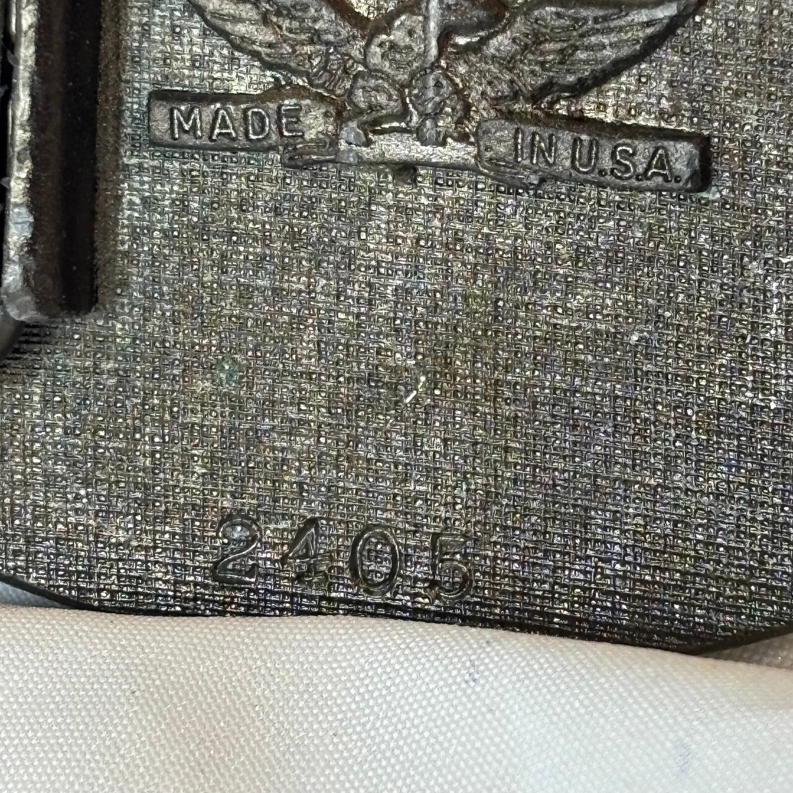 Vtg US Army Belt Buckle Airborne 1st Special Forces Made In The USA