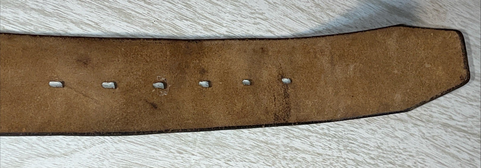 Vtg Belt Buckle & Belt America Eagle Sun Rise Stars Bergamot Size 35