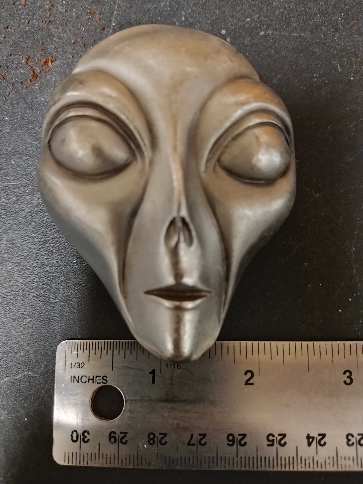 👽 GREY ALIEN BELT BUCKLE 👽 ANCIENT ALIEN👽 SCI-FI 👽 BIKER👽