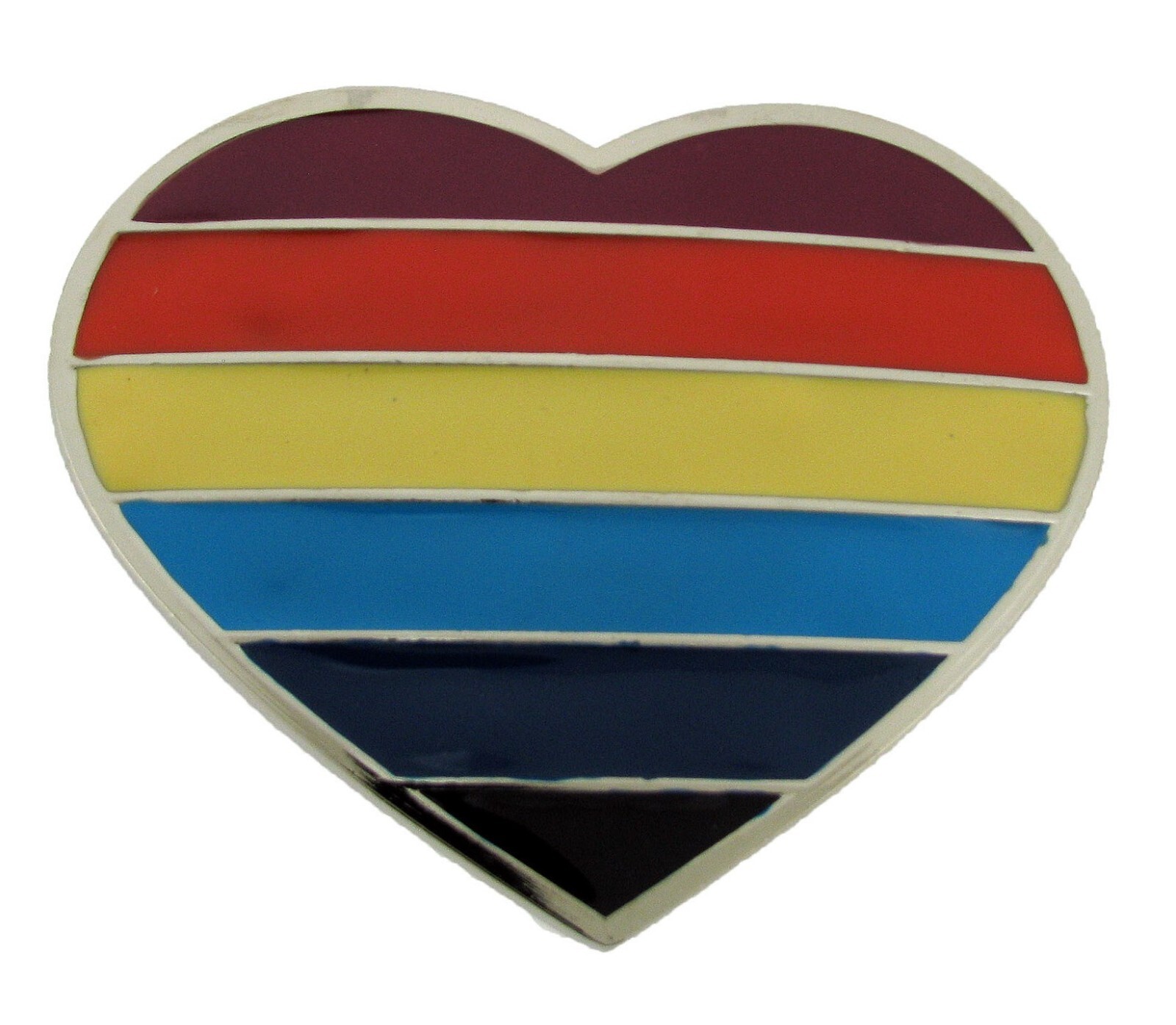 LGBTQ ONE LOVE RAINBOW MULTICOLORED FLAG BELT BUCKLES NEW COSTUME HALLOWEEN GIFT