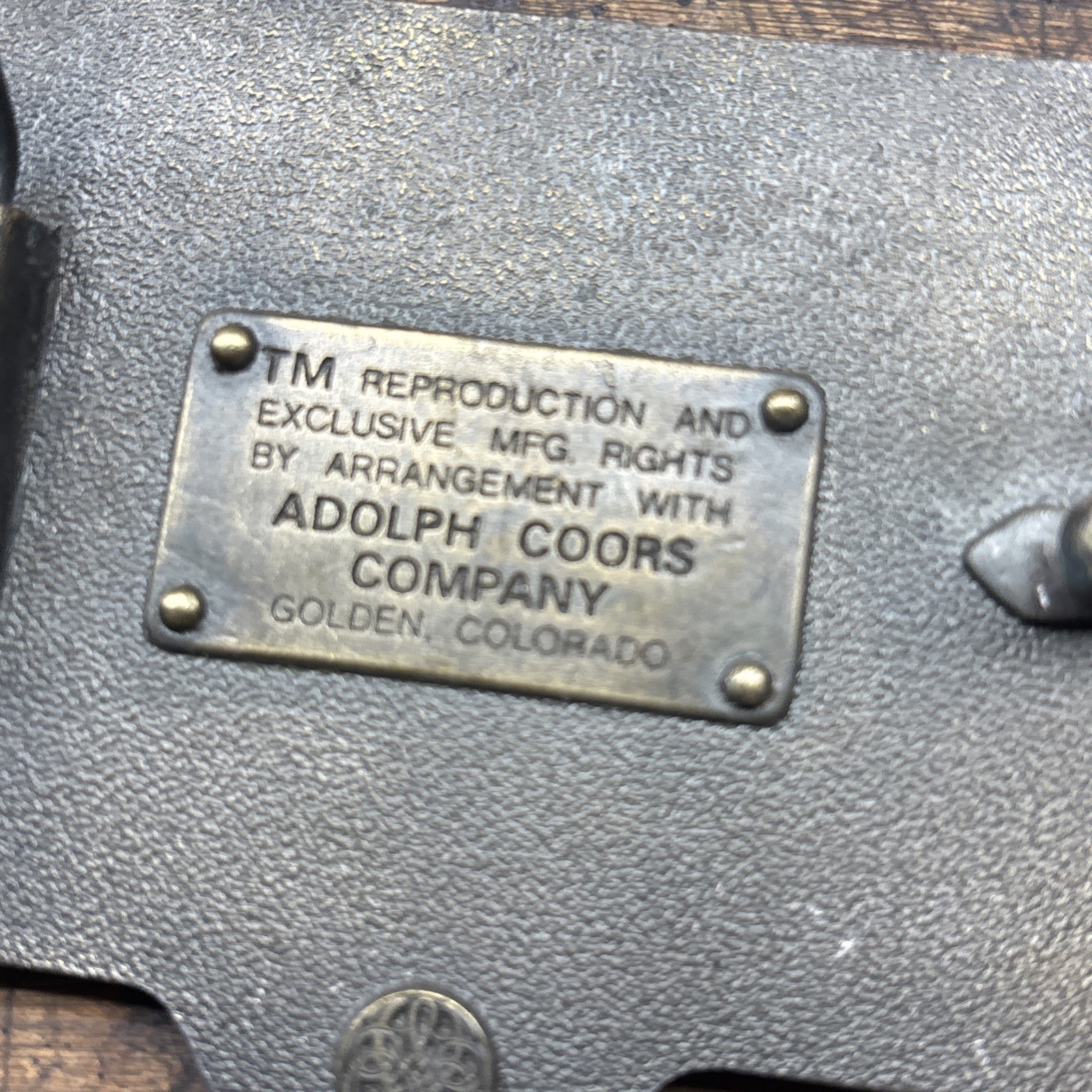Vintage Coors Banquet Beer Adolph Coors Company Colorado Country Belt Buckle