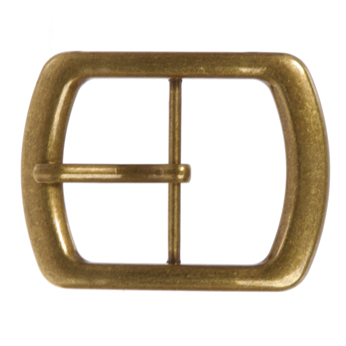 1 3/4&Prime; (44 mm) Nickel Free Center Bar Single Prong Oval Belt Buckle