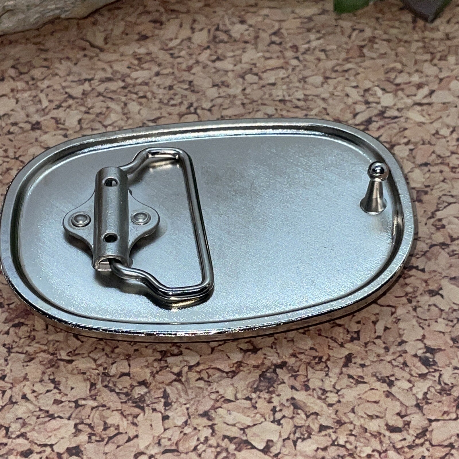 Turquoise Stone Silver Western Southwest men unisex Belt Buckle Ranch Wear Rodeo