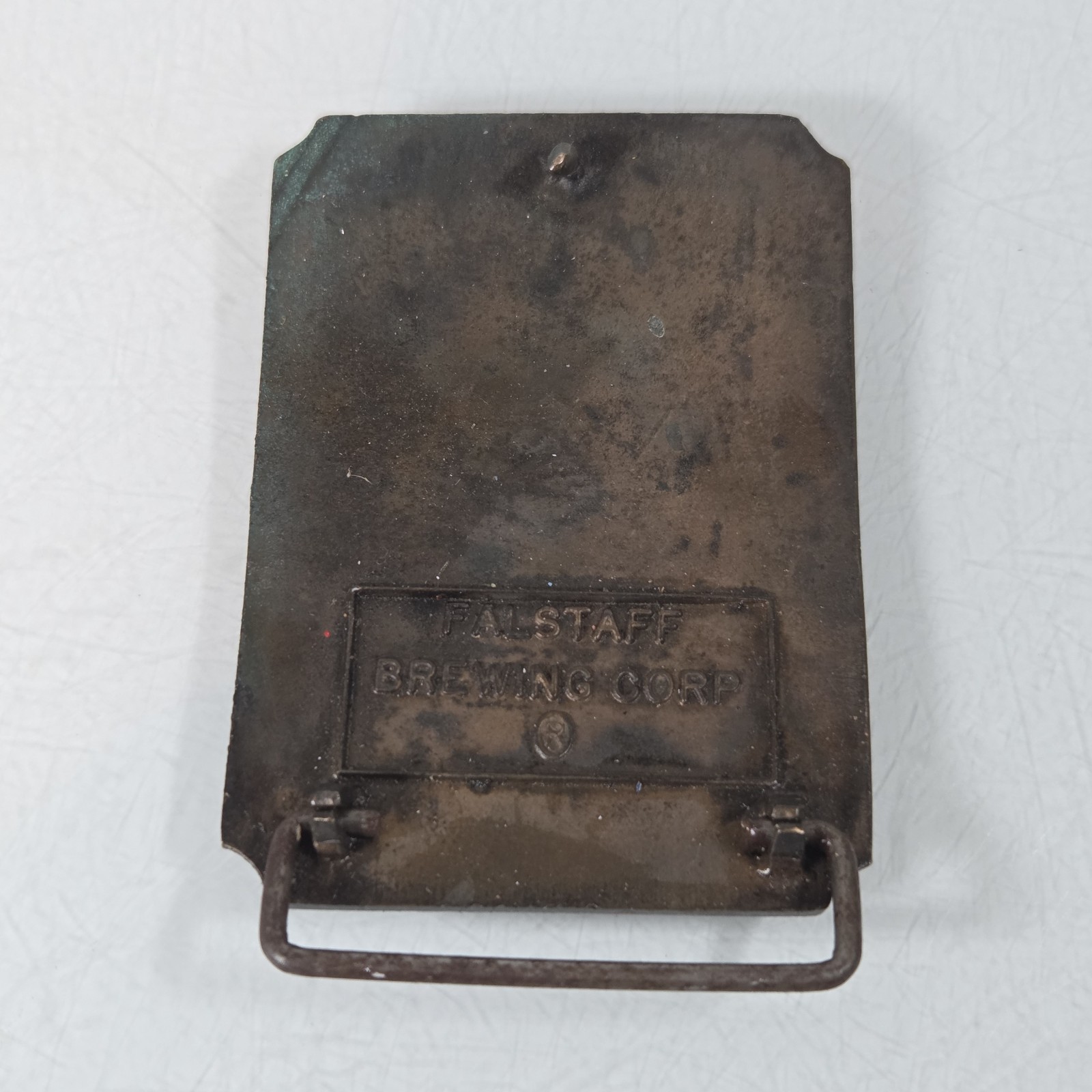 Vintage Falstaff Beer Bronze Belt Buckle Because We&rsquo;re All In This Together