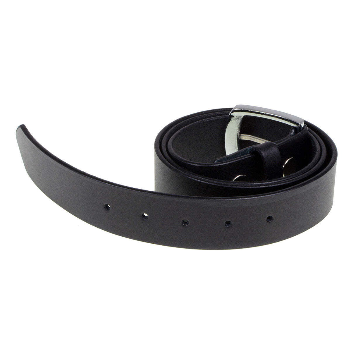 Milwaukee Leather MP7114 Men&rsquo;s Light Black Genuine Leather Belt with Interchange