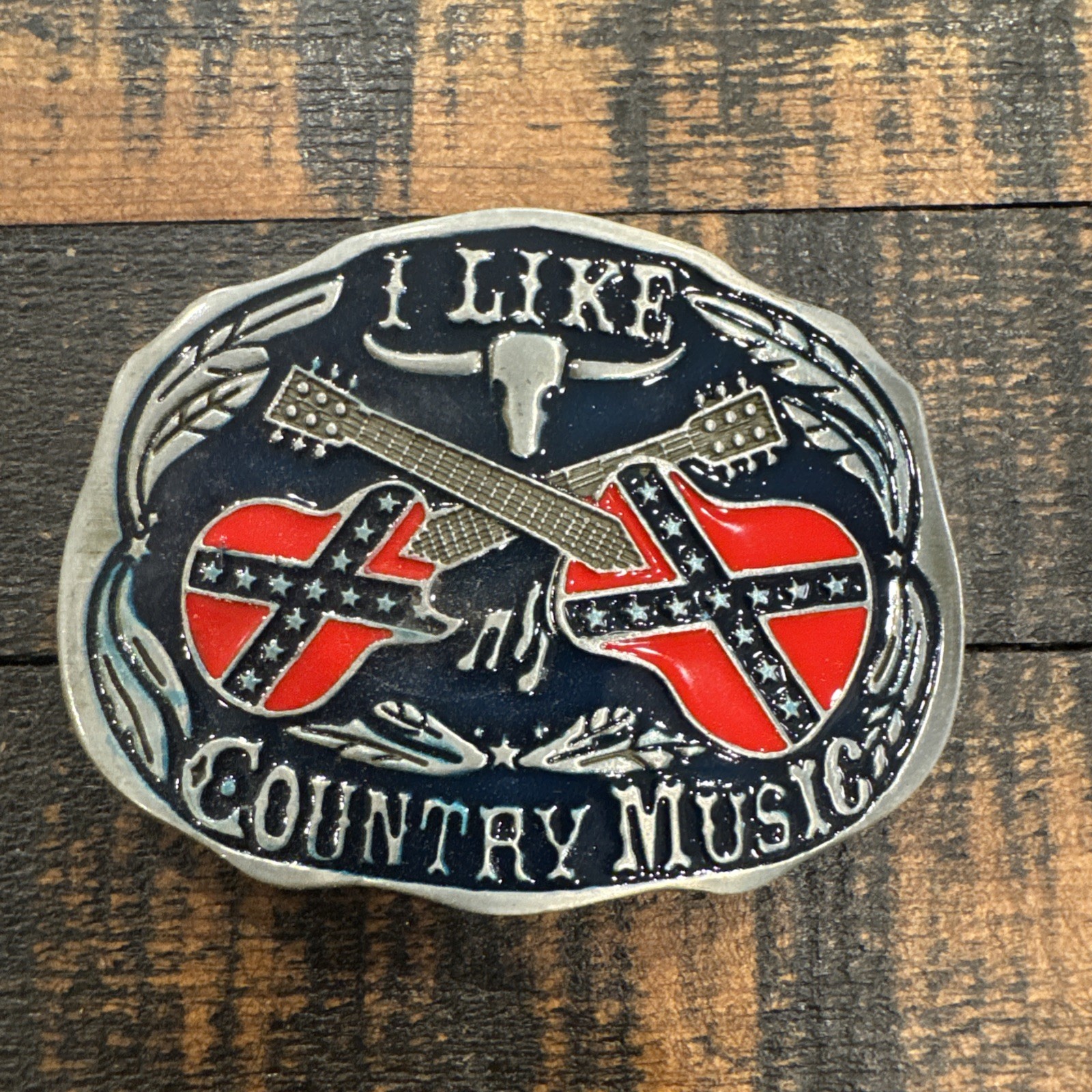 Country Music Belt Buckle Western Cowboy Native American (CMC-03)