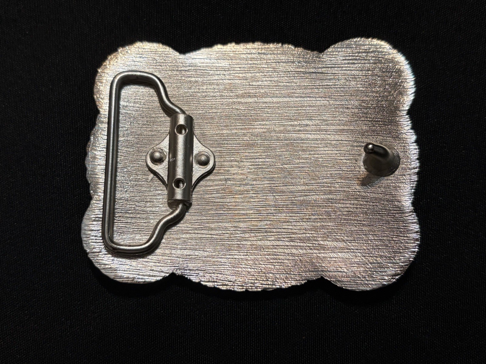 Western 4×3 Hooey Red Silver Cowboy Belt Buckle for 2 » Belt Hebilla Vaquero