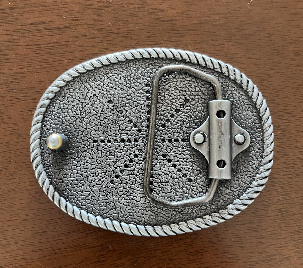 2025 Limited Edition Marlboro Western Rope Belt Buckle