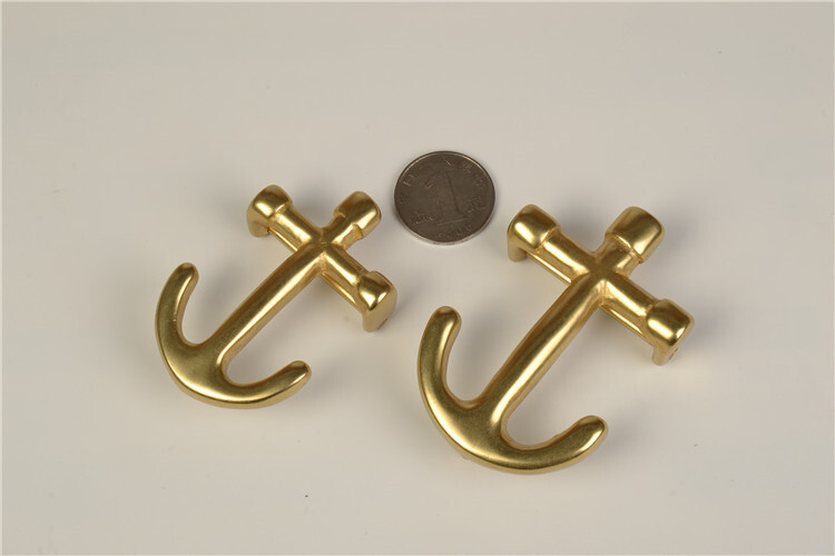 Men&rsquo;s Solid Brass Anchor shaped Belt Buckle Belt Buckles for 1.5&Prime; / 38mm Belt